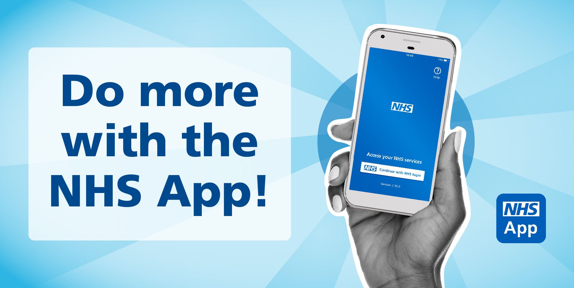 NHS App advert